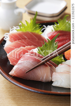 Assortment of delicious sashimi Assortment of delicious sashimi 111922875