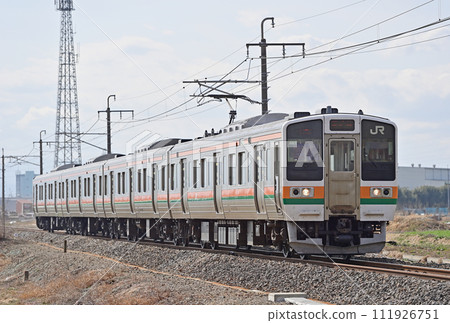 兩毛線 國際岩沼 JR 東日本 211 系列 A61 編組（高崎） 111926751