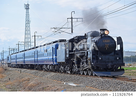 兩毛線 國際岩沼 JR東日本 C61-20+12系+EF64-1001（高崎）試運行 111926764