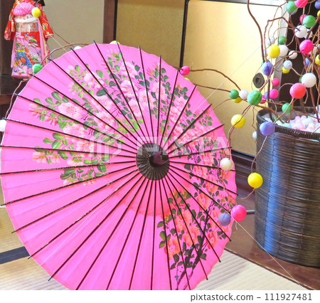 日式雨傘裝飾 111927481