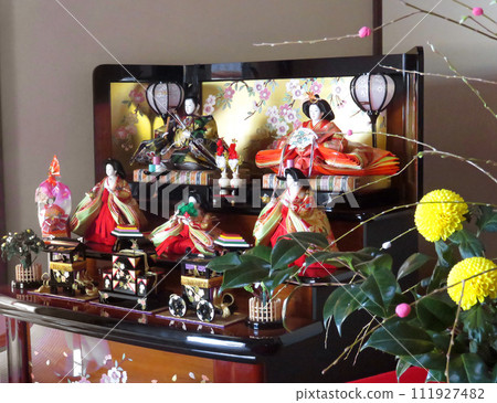 雛娃娃裝飾花 111927482