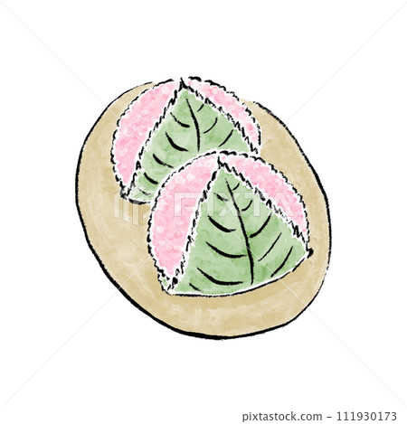 關西式(道明寺)櫻餅 關西式(道明寺)櫻餅 111930173