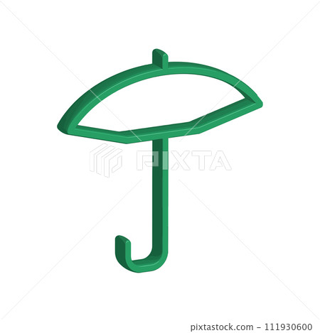 Illustration Vector graphic of umbrella icon template Illustration Vector graphic of umbrella icon template 111930600