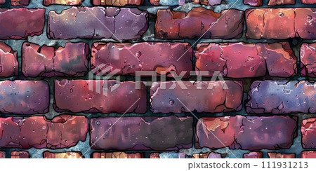 AI-generated content. Grunge banner. Abstract stone background. The texture of the stone wall. Close-up rock backdrop. 111931213