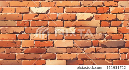 AI-generated content. Grunge banner. Abstract stone background. The texture of the stone wall. Close-up rock backdrop. 111931722