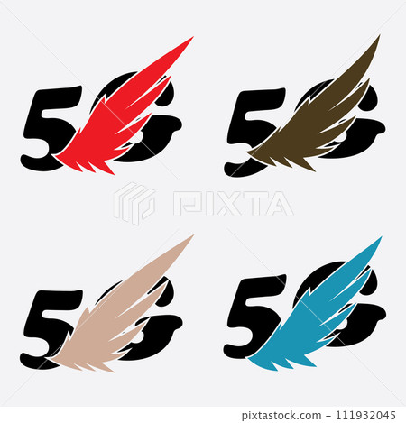 five g logo vector illustrations five g logo vector illustrations 111932045