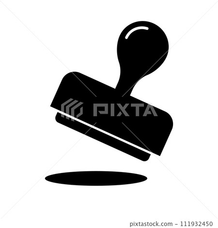 郵票和印記剪影圖標 111932450