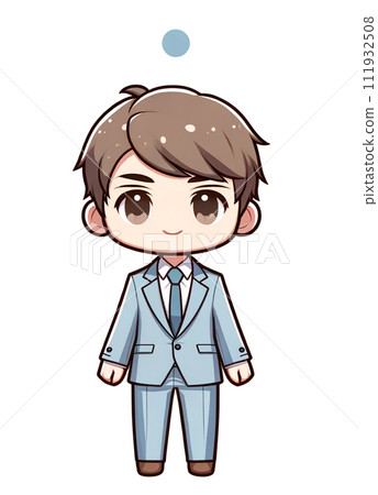 Illustration of a salary man 111932508