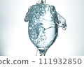violently overflowing water 111932850