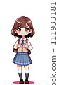 穿制服的女孩 111933181