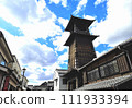 Scenery around the bell of time in Kawagoe 111933394