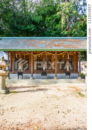Nishitenjin Shrine terminal shrine in Konyo Kita, Itami City, Hyogo Prefecture (Sanrei Shrine, Tenman Shrine, Sarutahiko Shrine) Nishitenjin Shrine terminal shrine in Konyo Kita, Itami City, Hyogo Prefecture (Sanrei Shrine, Tenman Shrine, Sarutahiko Shrine) 111933957