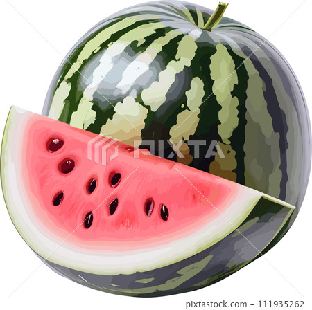 watermelon, png files,Generative AI  111935262