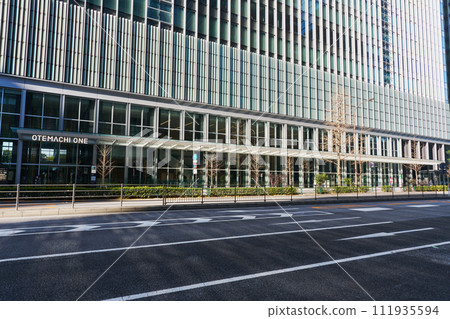 Tokyo Otemachi business district Tokyo Otemachi business district 111935594