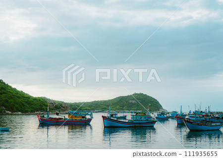 boats on the sea 111935655