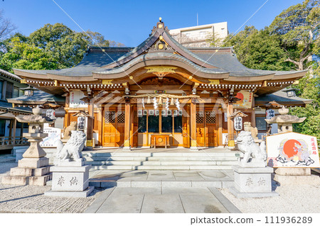 兵庫縣寶塚市生石石津神社參拜殿(學問守護神) 兵庫縣寶塚市生石石津神社參拜殿(學問守護神) 111936289