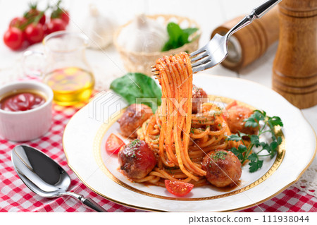 Meatball spaghetti Meatball spaghetti 111938044