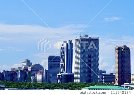 View of Rokko Island from Harbor Highway Sumiyoshihama, Higashinada Ward, Kobe City 111940184