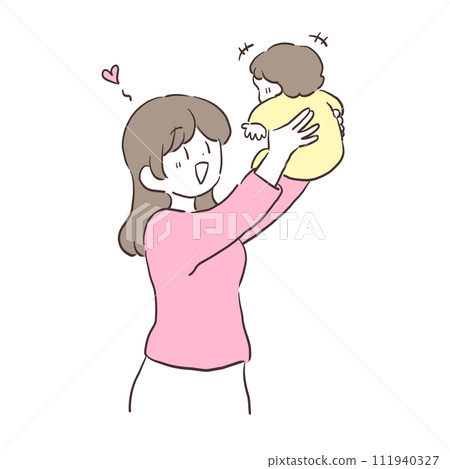 媽媽抱著嬰兒 媽媽抱著嬰兒 111940327