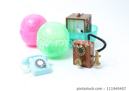 Gacha Gacha, Miniature, Toy, Toy, Telephone, Retro, Miscellaneous Goods, Capsule, Capsule Toy Gacha Gacha, Miniature, Toy, Toy, Telephone, Retro, Miscellaneous Goods, Capsule, Capsule Toy 111940487