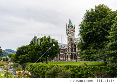 University of Otago clock tower in Dunedin University of Otago clock tower in Dunedin 111941517