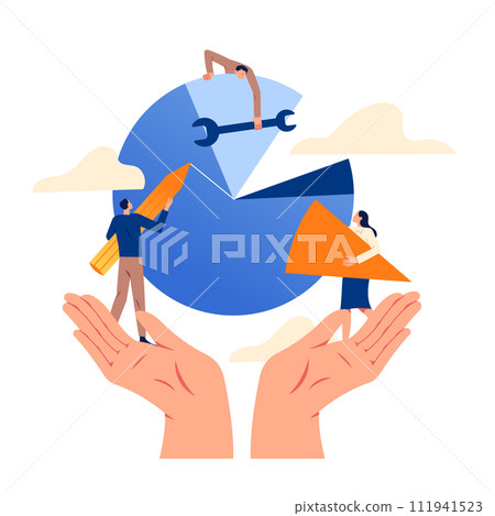Data analysis and statistics business analytics data visualization 111941523