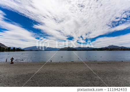 Wanaka Tree at Lake Wanaka 111942433
