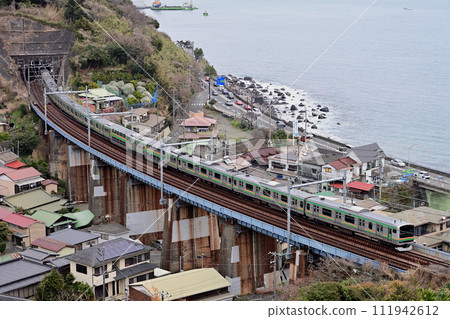 Tokaido Main Line Hayakawa-Nebukawa JR East E231 series 1000 series K-11 formation (Kokuzu) 111942612