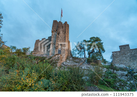 Stein Castle ruins in Baden 111943375