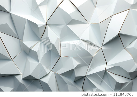 Abstract geometric white background for presentation 111943703