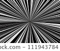 concentrated line monochrome 111943784