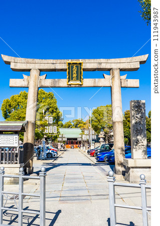 (Suita Omiya) Takahama Shrine (ancestor of Suita) Torii in Takahama-cho, Suita City, Osaka Prefecture 111943987
