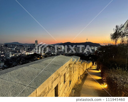 Naksan Park in the evening 111945460