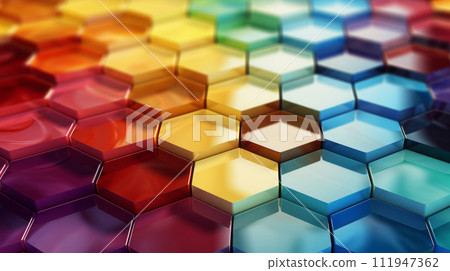 Neon bubbles desktop wallpaper. Wallpaper concept. 111947362