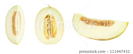 Collection melon isolated on white background. File contains clipping path. Full depth of field. Collection melon isolated on white background. File contains clipping path. Full depth of field. 111947432