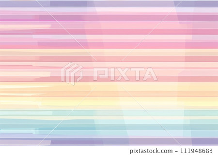 Pastel abstract background with multicolored stripes dance of color scheme 111948683