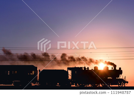 Sunset and SL Hitoyoshi 111948787