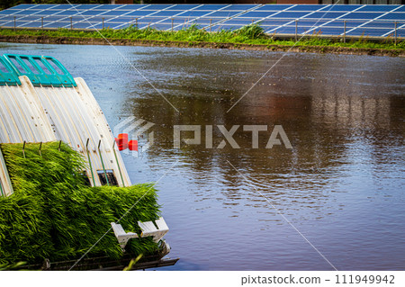 Agricultural machinery Rice transplanter 111949942