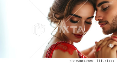 Dancing Couple: Harmony of Movement and Relationship 111951444