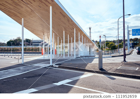 Hovercraft platform at Oita Airport Hovercraft platform at Oita Airport 111952659