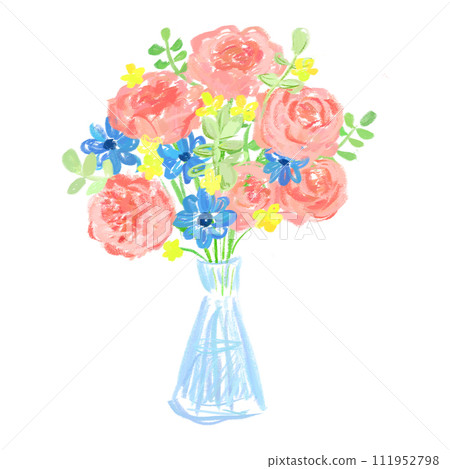 Bouquet, bouquet illustration, sketch Bouquet, bouquet illustration, sketch 111952798