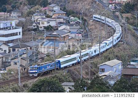 東海道本線湯河原真鶴 JR 貨運 EF210-901（岡山）+東武鐵道 N100 系列 A 級 111952922
