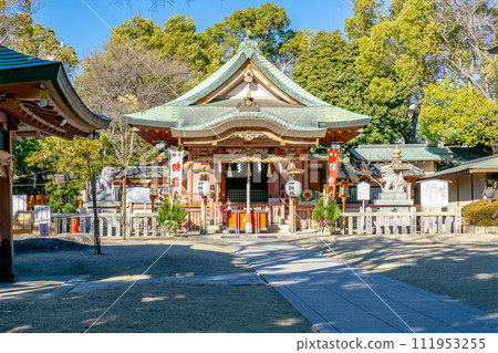 位於大阪府豐中市服部南町的服部住吉神社參拜殿（由豐國神社遷移而來） 111953255