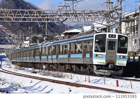 中央本線鹽津上野原 JR 東系列 211 N606 編隊(長野) 中央本線鹽津上野原 JR 東系列 211 N606 編隊(長野) 111953393