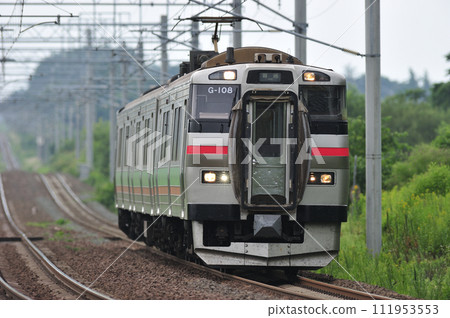 千歲線 島松北廣島 JR 北海道 731 系列 G-108 編組(札幌) 千歲線 島松北廣島 JR 北海道 731 系列 G-108 編組(札幌) 111953553