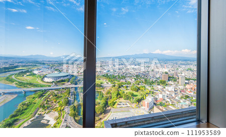 View from Gunma Prefectural Office observation floor 111953589