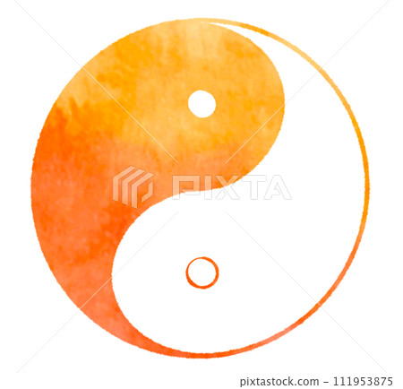 Illustration of the five elements theory of oriental medicine Illustration of the five elements theory of oriental medicine 111953875