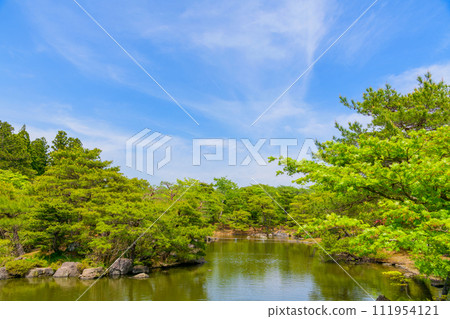 Refreshing fresh greenery Fukushima Jorakuen Refreshing fresh greenery Fukushima Jorakuen 111954121