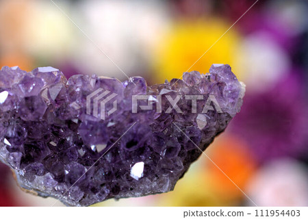 Amethyst colorful background 111954403