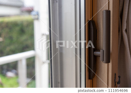 雙窗扇和把手 雙窗扇和把手 111954696